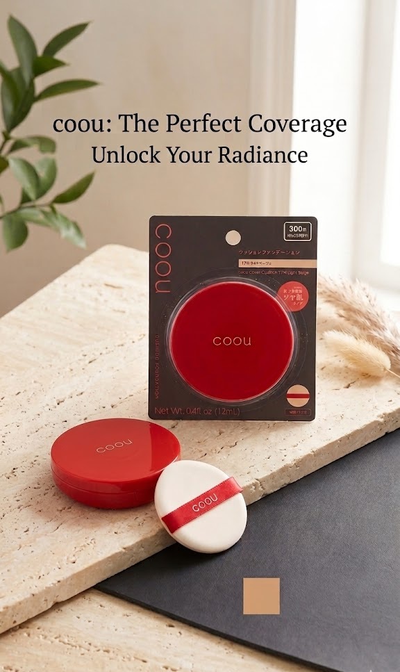 Daiso Coou Cover Cushion foundation - Image 2
