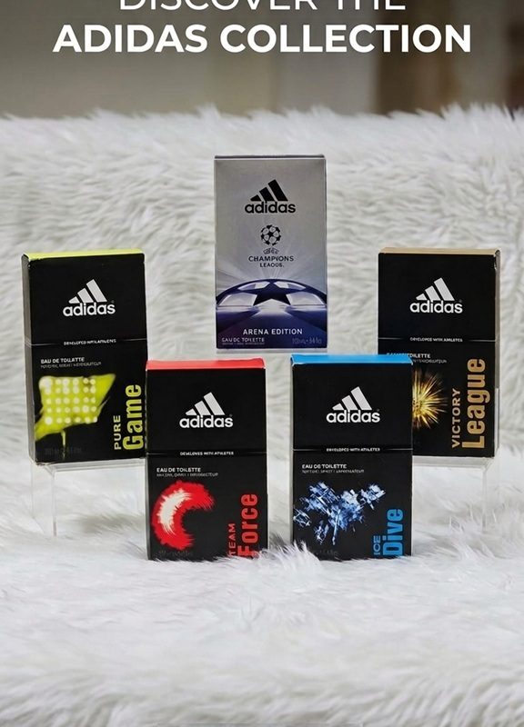 Adidas fragrance collection for MEN from SPAIN