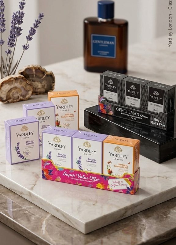 Yardley London luxury soaps