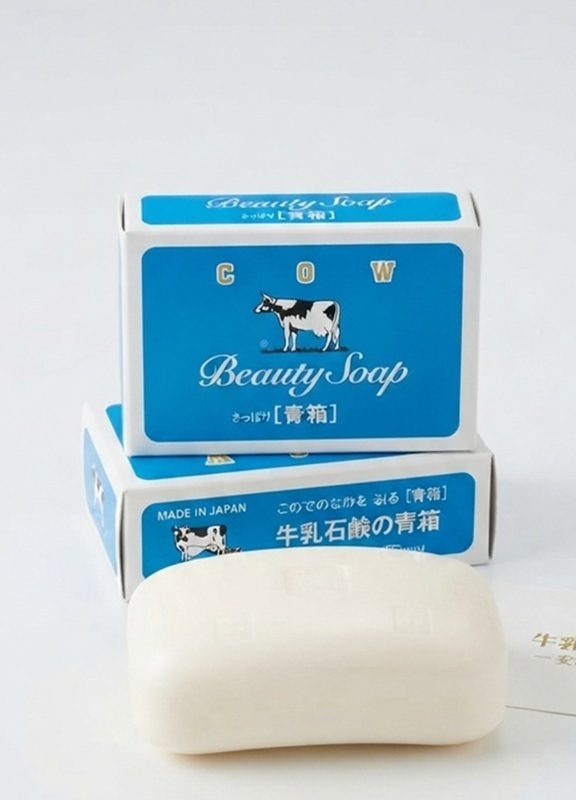 Cow Brand Beauty Soap Blue Box (Refreshing)