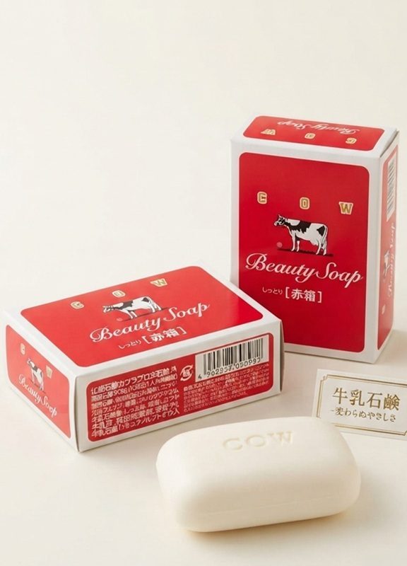Cow Brand Beauty Soap (Red Box)