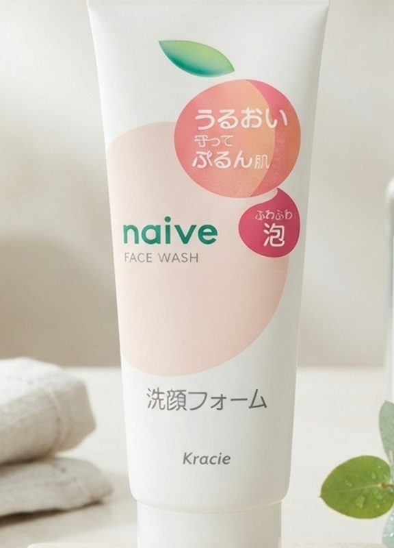 Kracie Naive Peach Leaf Face Wash