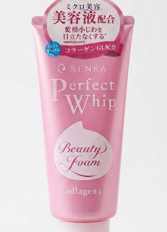 Shiseido Senka Perfect Whip Collagen in Cleansing Foam