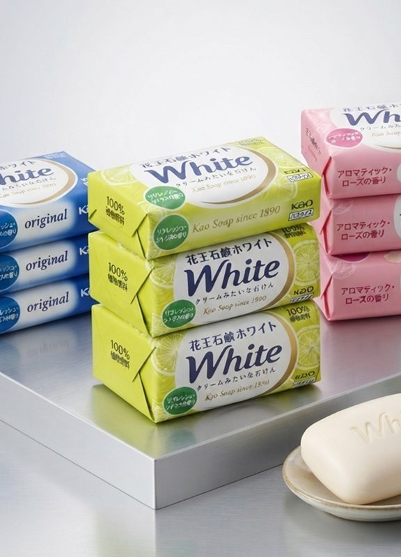 Kao White Beauty Soap (Refresh Citrus Scent)