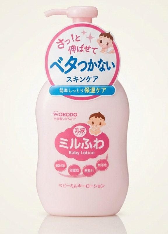 Wakodo Milufuwa Baby Milky Lotion