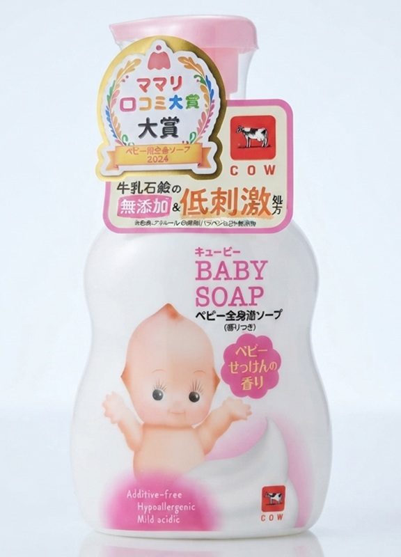 Cow Brand Kewpie Foaming Baby Soap