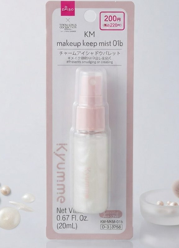 Daiso Kyumme Makeup Keep Mist 01b