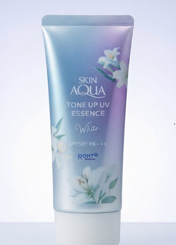 Rohto Skin Aqua Tone Up UV Essence-White (White Lily & Jasmine scent)